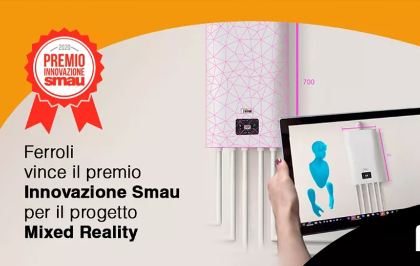 新利luck18荣获2020年国际信息与通讯手艺展（SMAU）立异奖